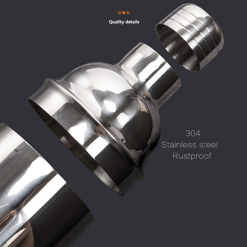 Professional Barware Tools Gift Stainless Steel Bartender Kit Bar Accessories