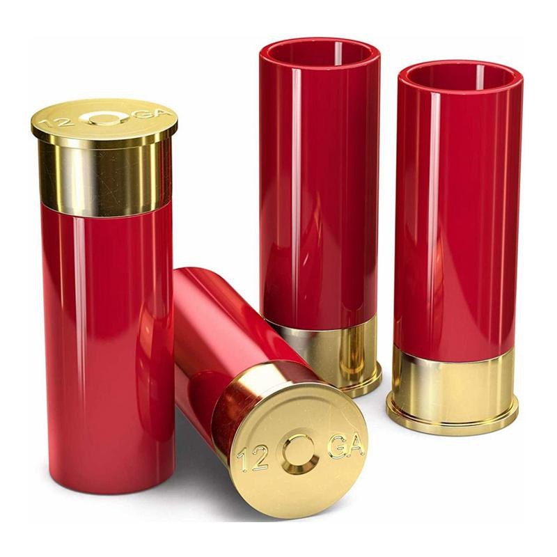 Promotional Factory High-Quality Plastic Reusable Ideal Gift 12 Gauge Shell Barware