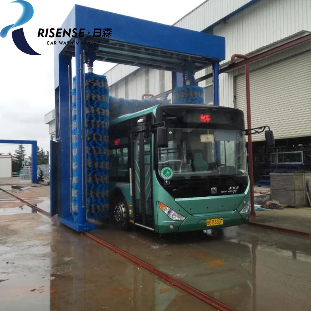 Drive-Through Bus and Truck Cleaning Tools