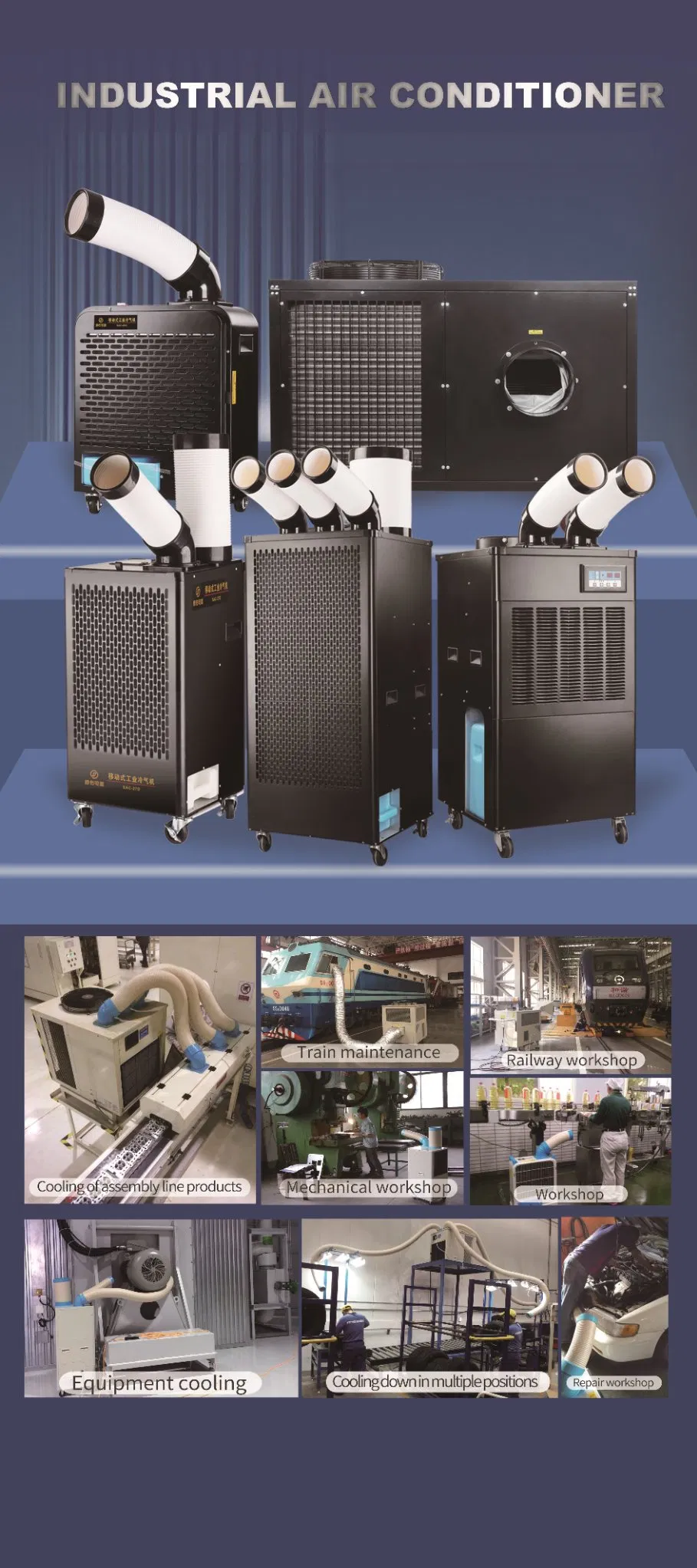 Industrial Mobile Air Conditioning Cooler