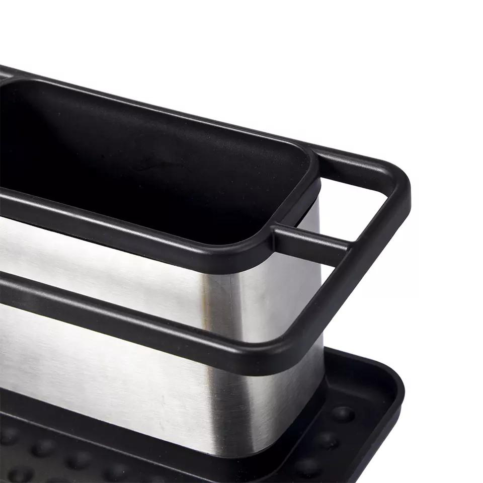 Hot Sale Stainless Steel and Plastic Kitchen Storage Organizer