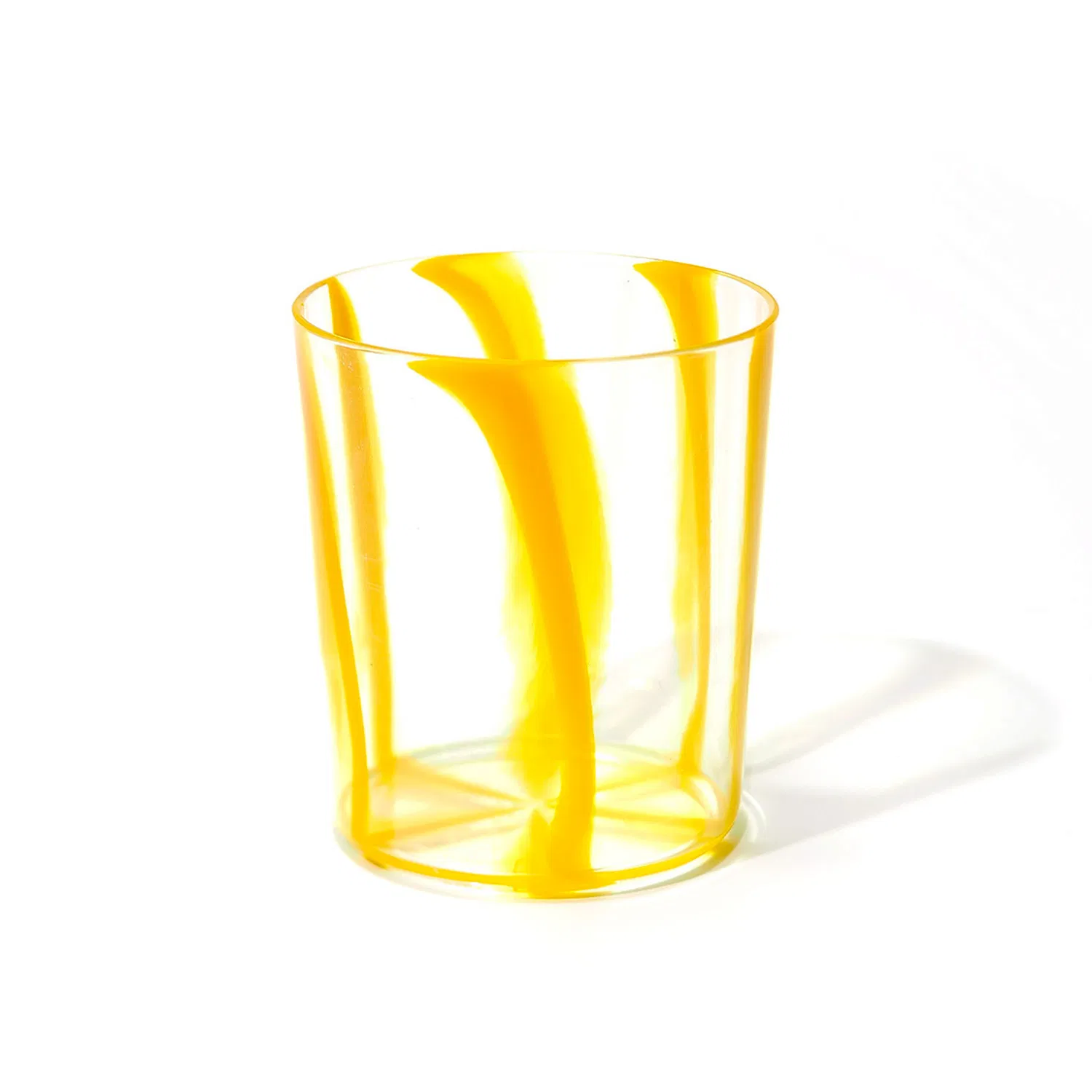 Colorful Striped Acrylic Drinkware Food Grade 430ml 14oz Plastic Cup