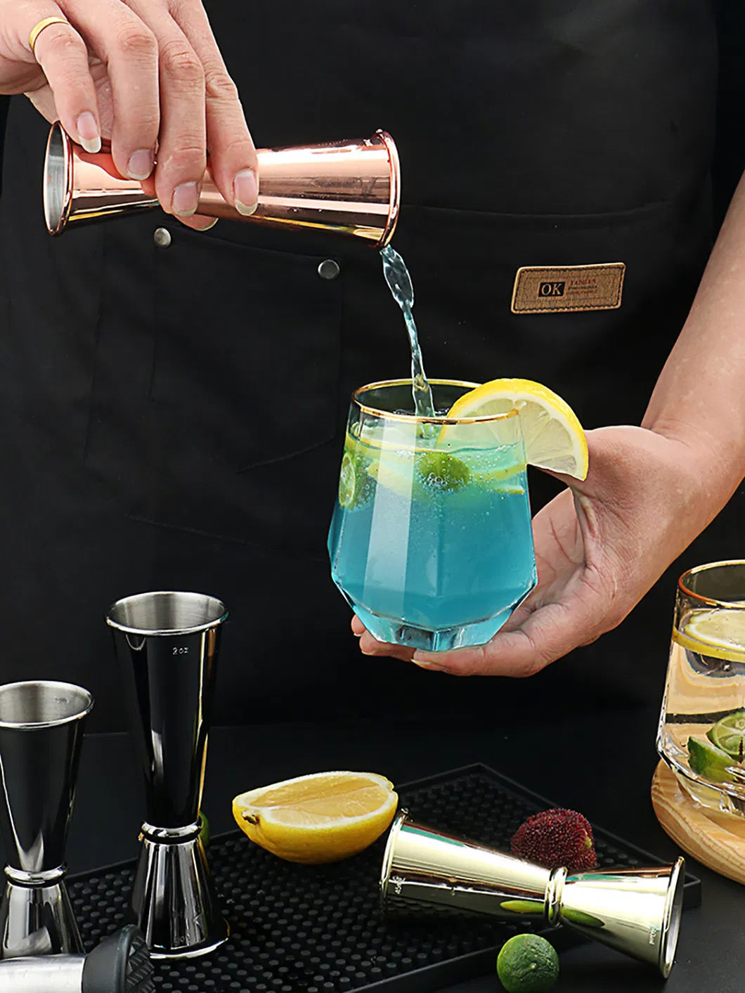 Stainless Steel Jigger Detail 6