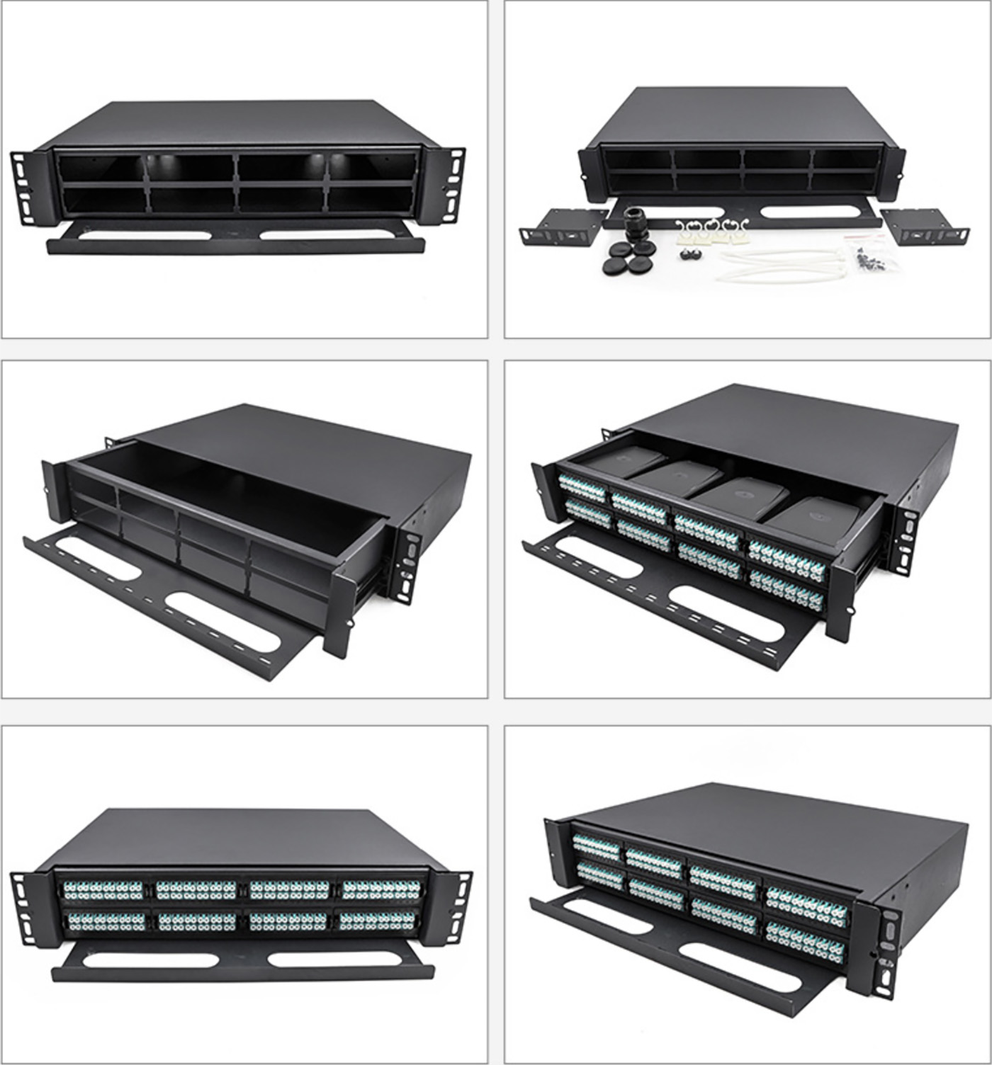 MPO pre-terminated high-density modules