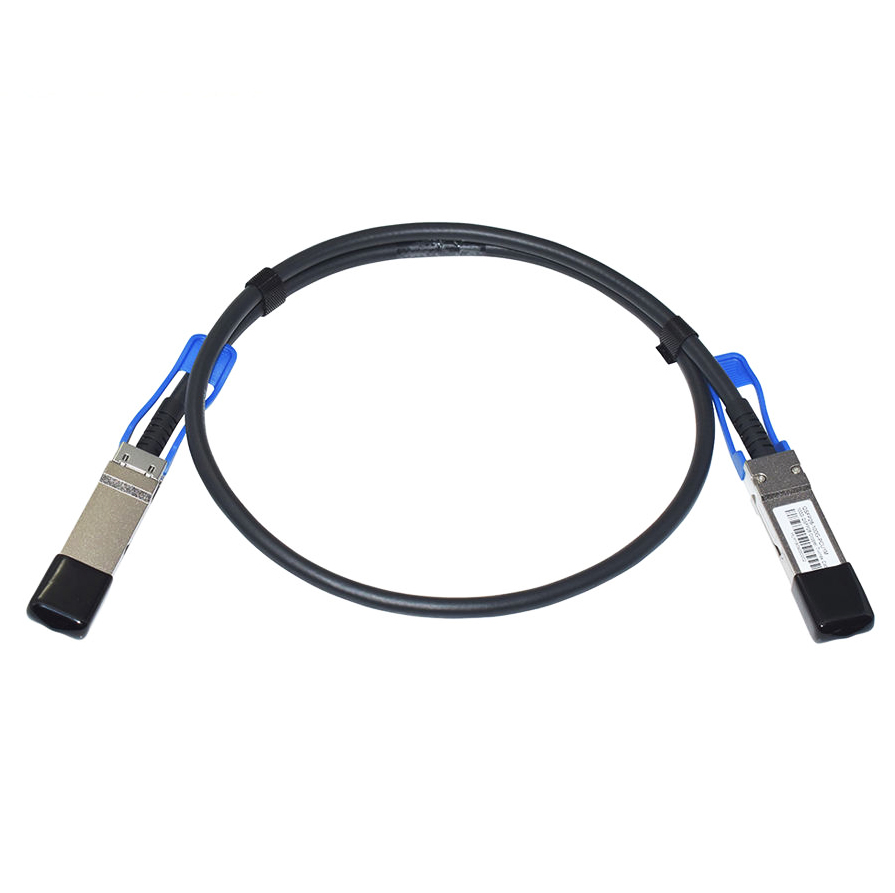 ODM Cisco QSFP-100G-CU1M Compatible 100G QSFP28 Passive Direct Attach Copper Twinax Cable Manufacturers, Pricelist