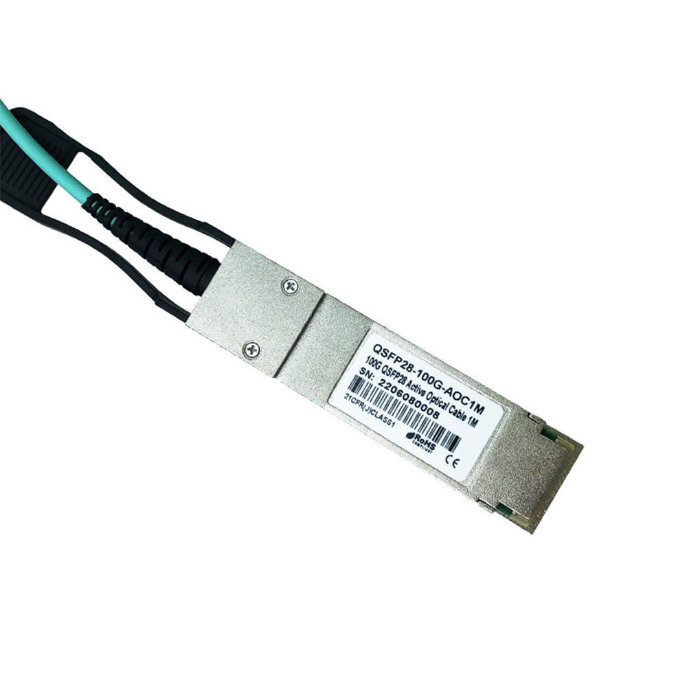OEM 100Gb/s SFP28 Active Optical Cable Factory, Products