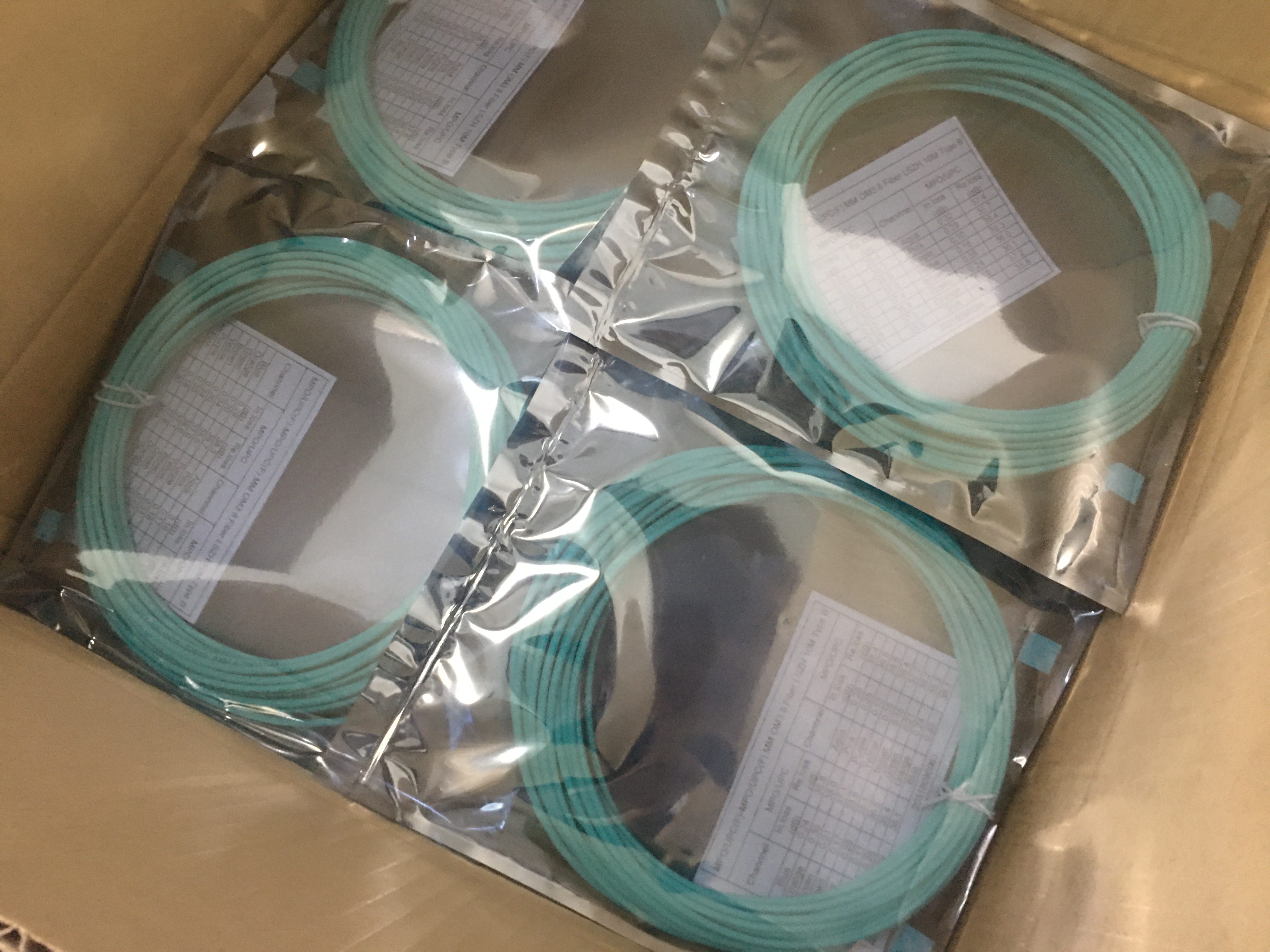 Fiber termination display 2