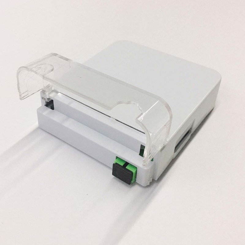 Cheap 1 port SC simplex adapter fiber optic terminal box face plate socket Manufacturers, Product