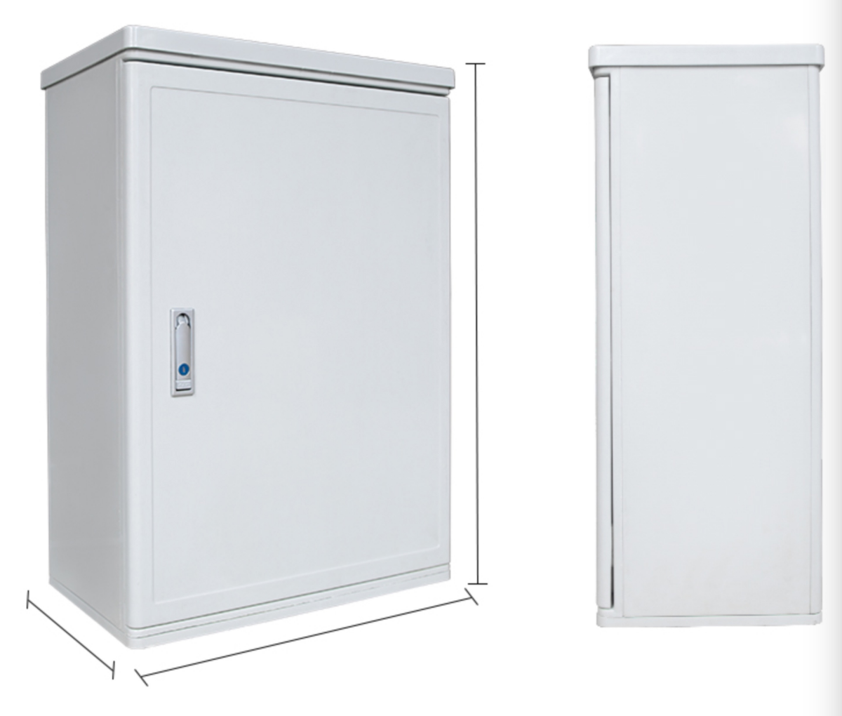 Fiber Distribution Cabinet Internal View