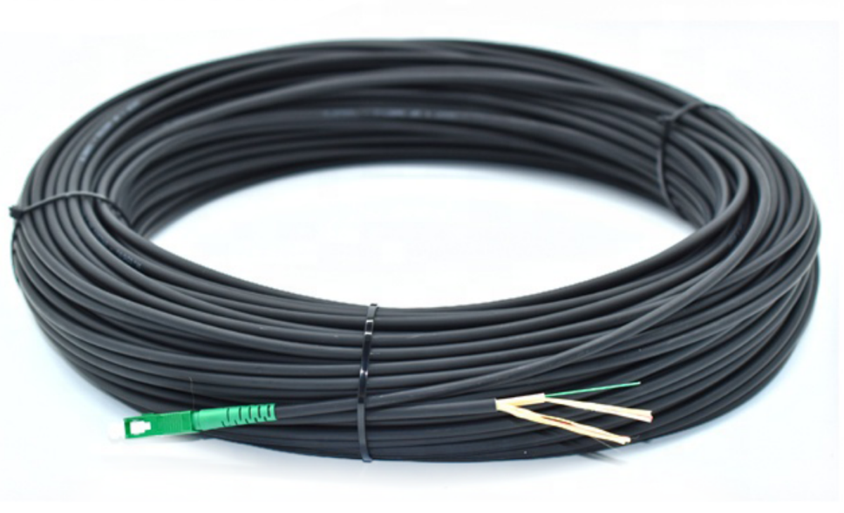Round FTTH Patch Cable with Water-proof connector termination