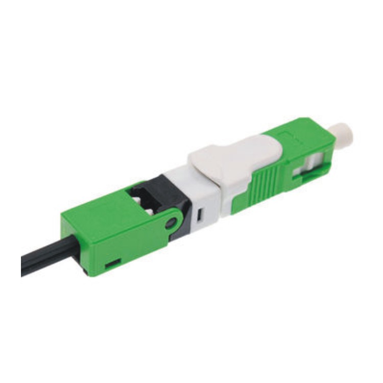 Cheap ESC250D Standard SC UPC APC Fiber Optic Fast Connector For FTTH Solution Supplier, Product