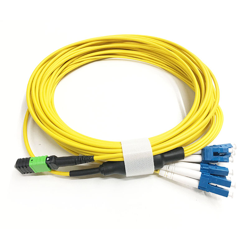ODM MTP/MPO-LC Single Mode Fiber Optic Patch Cable Manufacturers, Supplier
