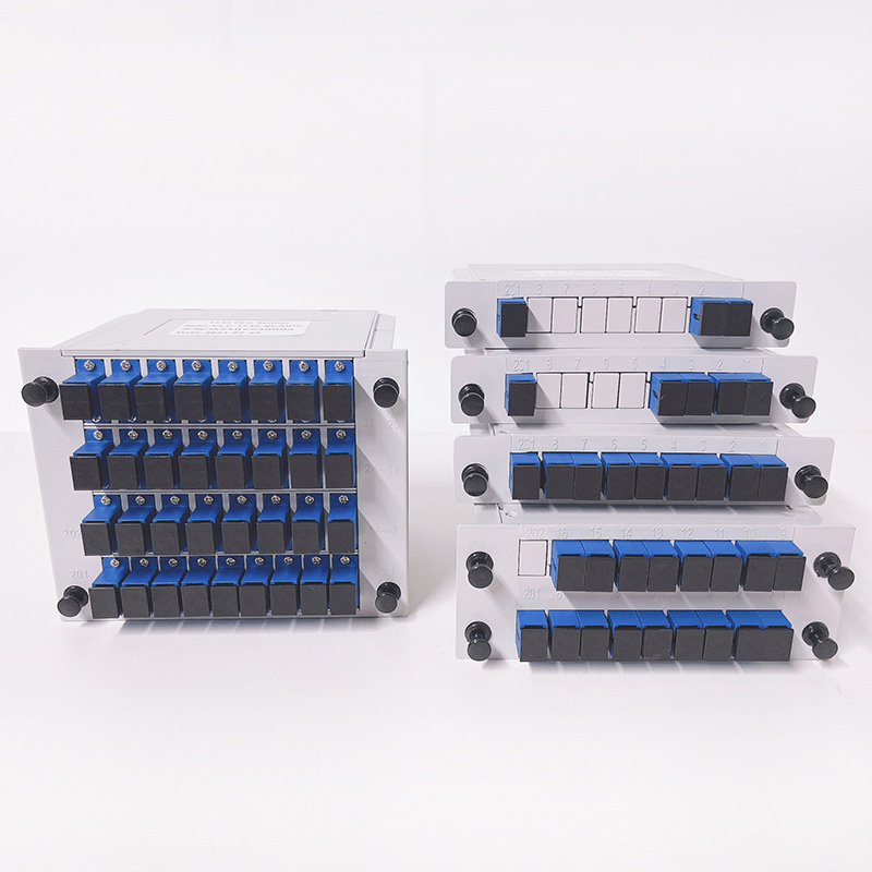 China 1*16 1x16 1:16 LGX box type PLC fiber optical splitter Factories, Products