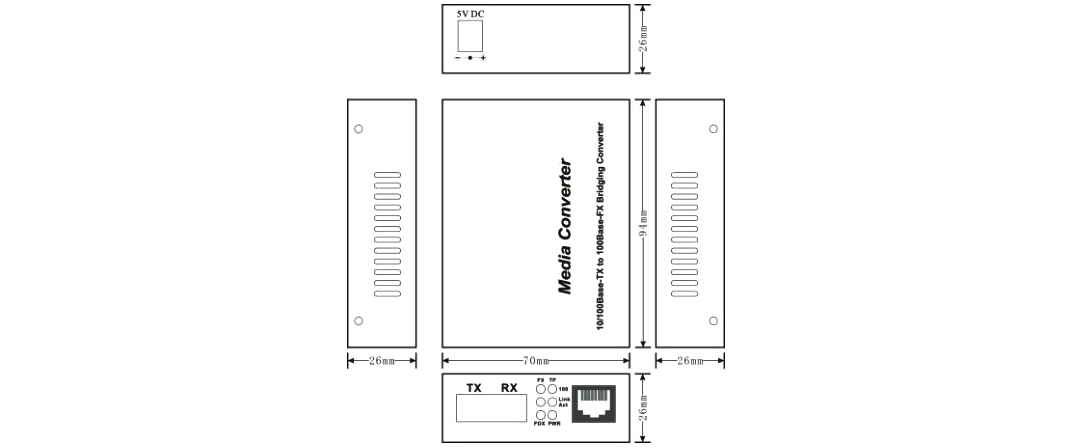 Media Converter Interface Configuration