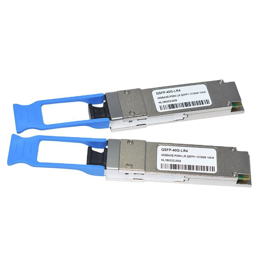 Wholesale KCO QSFP+ 40G PLR4 SMF 1310 10km MPO 40GBASE PSM4 LR PLR4 QSFP+ SMF 1310nm 10km MTP/MPO Connector  Optical Transceiver Module Suppliers, Product