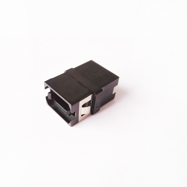 Wholesale Black Color MPO MTP optic fiber adapter without flange type  Product, Products