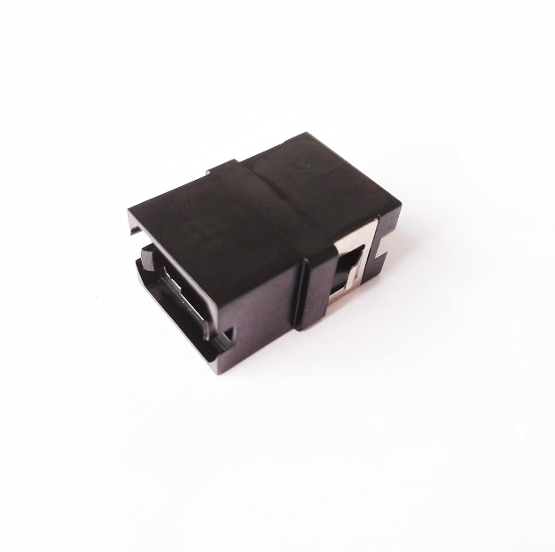 Wholesale Black Color MPO MTP optic fiber adapter without flange type  Product, Products