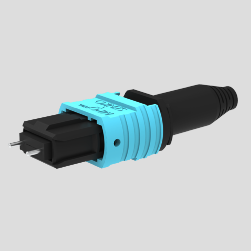 ODM [SENKO] Optical Fiber MPO-PLUS Mutimode Aqua Color Fiber Optic Connector Housing Set Pricelist, Products