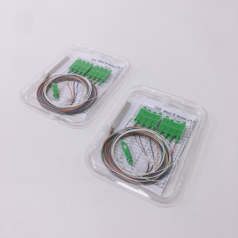 Wholesale 1x8 1*8 1:8 Mini tube type PLC fiber optic splitter Suppliers, Products