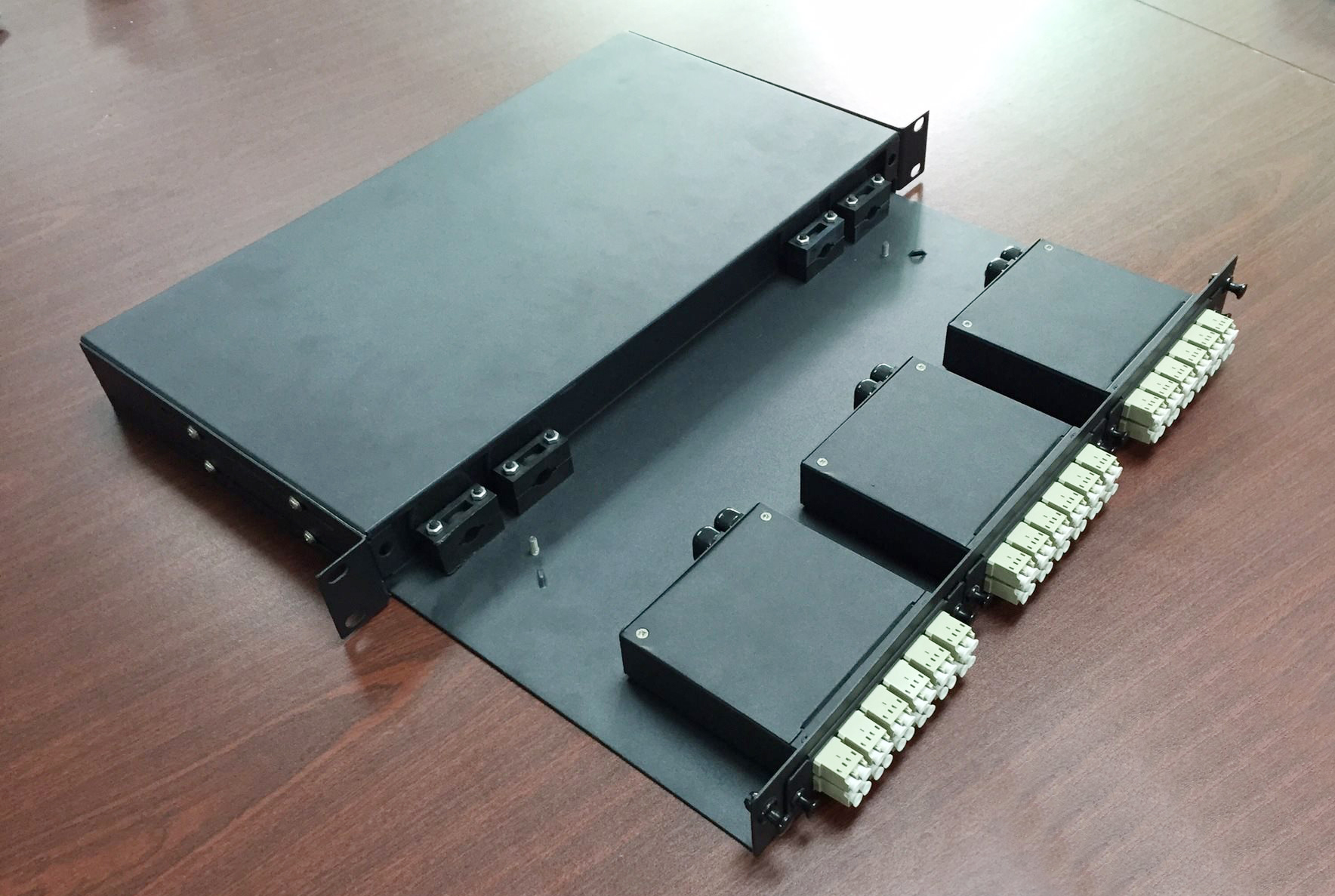 Fiber Optic Patch Panel Front View