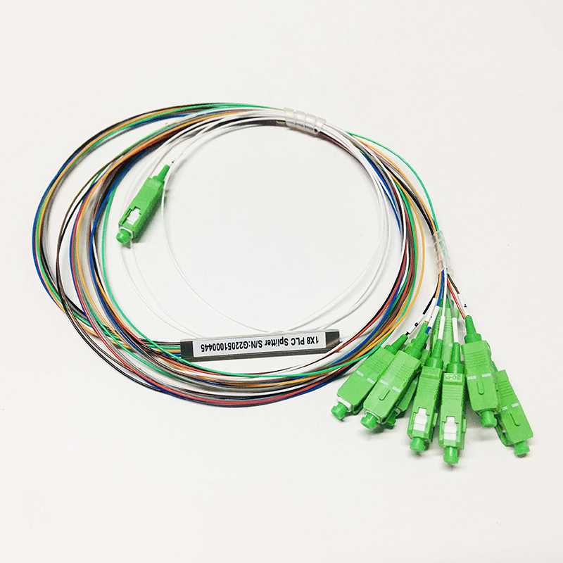 Wholesale 1x8 1*8 1:8 Mini tube type PLC fiber optic splitter Suppliers, Products