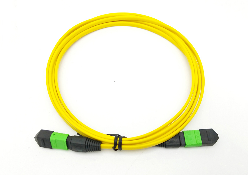 China MTP 12 / MPO 12 Single Mode 12fibers G657A1 Fiber Optic Trunk Cable  Supplier, Pricelist