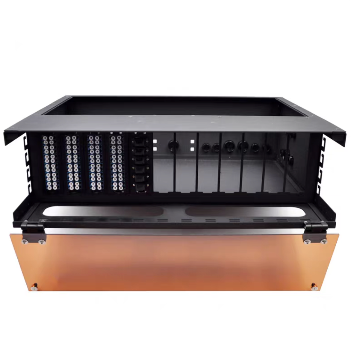 OEM Standard 19inch 288 Cores High Density Optical Fiber MTP MPO Chassis Rack Mountable Patch Panel  Suppliers, Pricelist