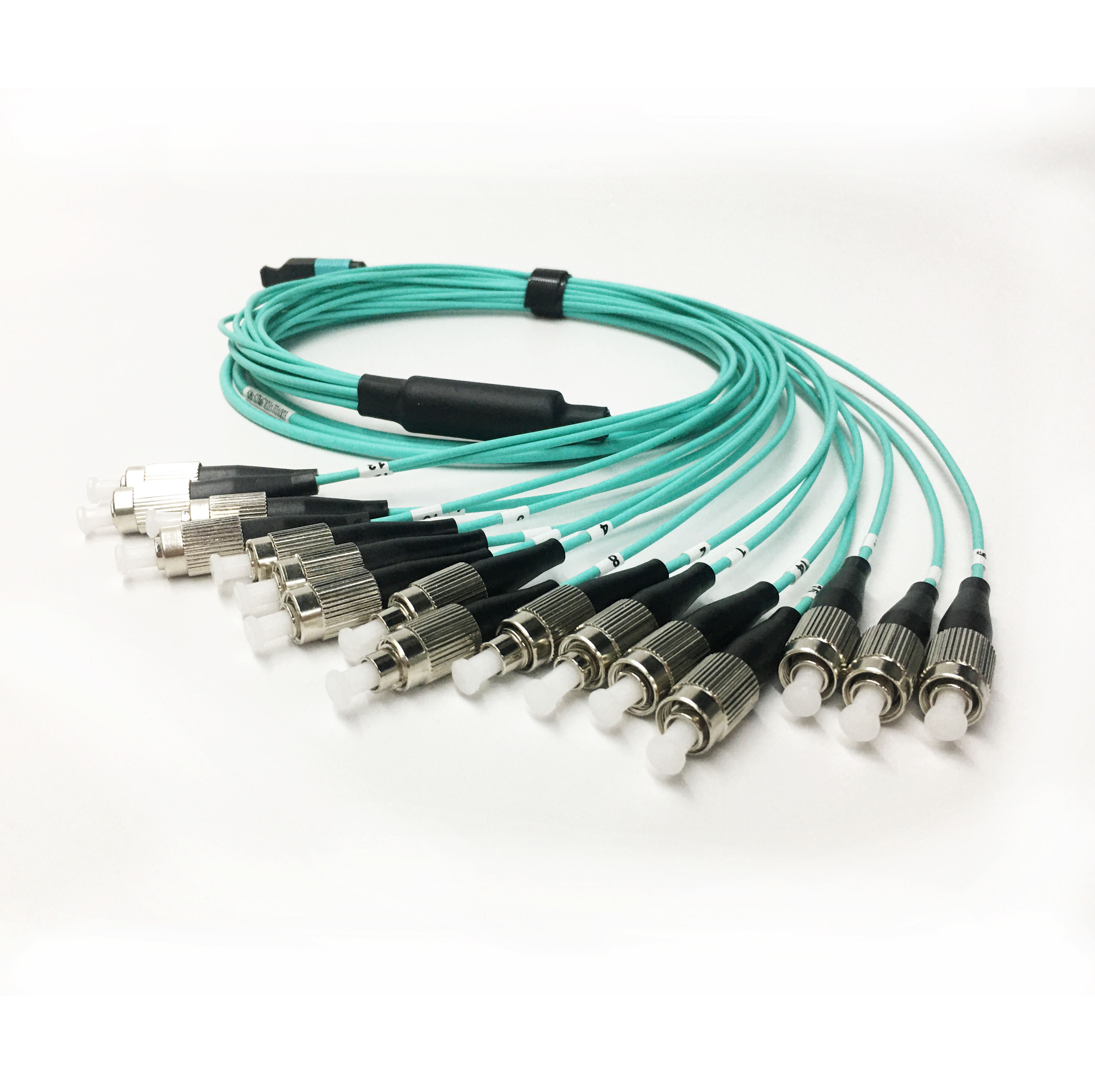 Wholesale MPO-16 to FC OM3-150 Fanout Fiber Optic Patch Cable Factories, Quotes