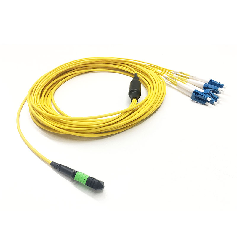 ODM MTP/MPO-LC Single Mode Fiber Optic Patch Cable Manufacturers, Supplier