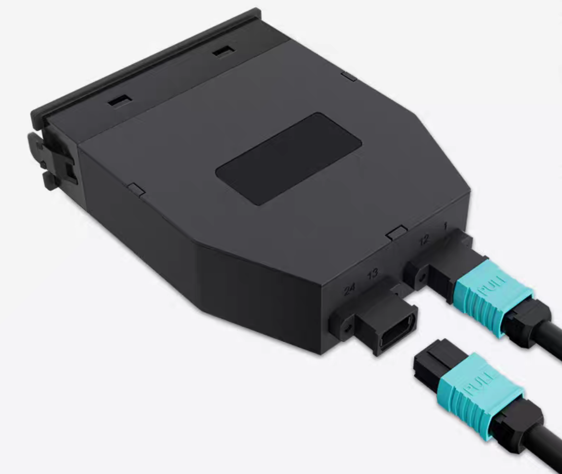 OEM MM OM5 12fo MPO To LC, 12fibers MTP to LC 0.3m Fan-out Patch Cord Manufacturers, Quotes