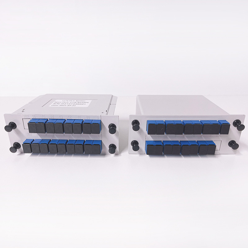 China 1*16 1x16 1:16 LGX box type PLC fiber optical splitter Factories, Products
