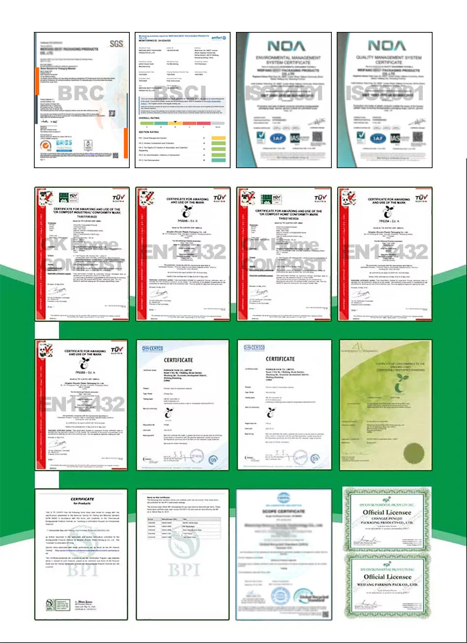 Certificates