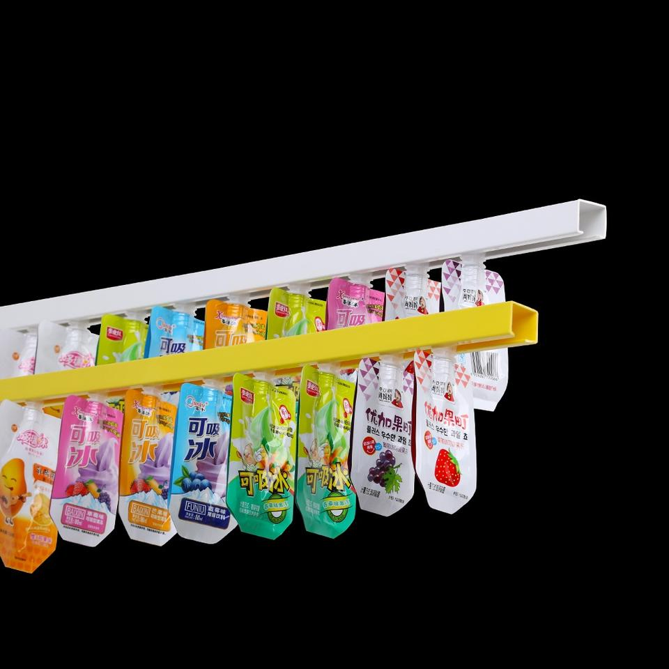 سكة توجيه خطية من بلاستيك PVC لفتحة كيس الفوهة وكيس الجيلي وكيس البوريه