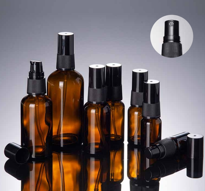 100ml/450ml/500ml زجاجة بلاستيكية ذات قوام مزخرف مرنة لمستحضرات التجميل، زيت إزالة المكياج، لوشن الجسم وغيرها من مستحضرات التجميل
