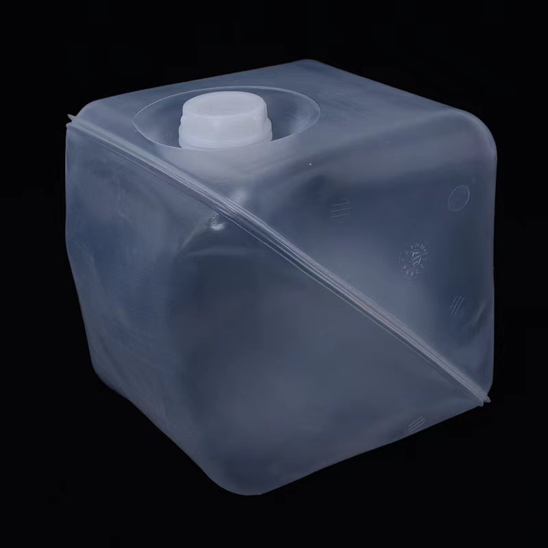 مشروبات صلصة الصويا خل عصائر حاويات مياه قابلة للطي من LDPE خالية من BPA