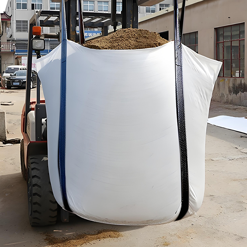 1 حقيبة كبيرة صناعية لتغليف اللوجستيات وعاء دائري 500kg حاوية مرنة