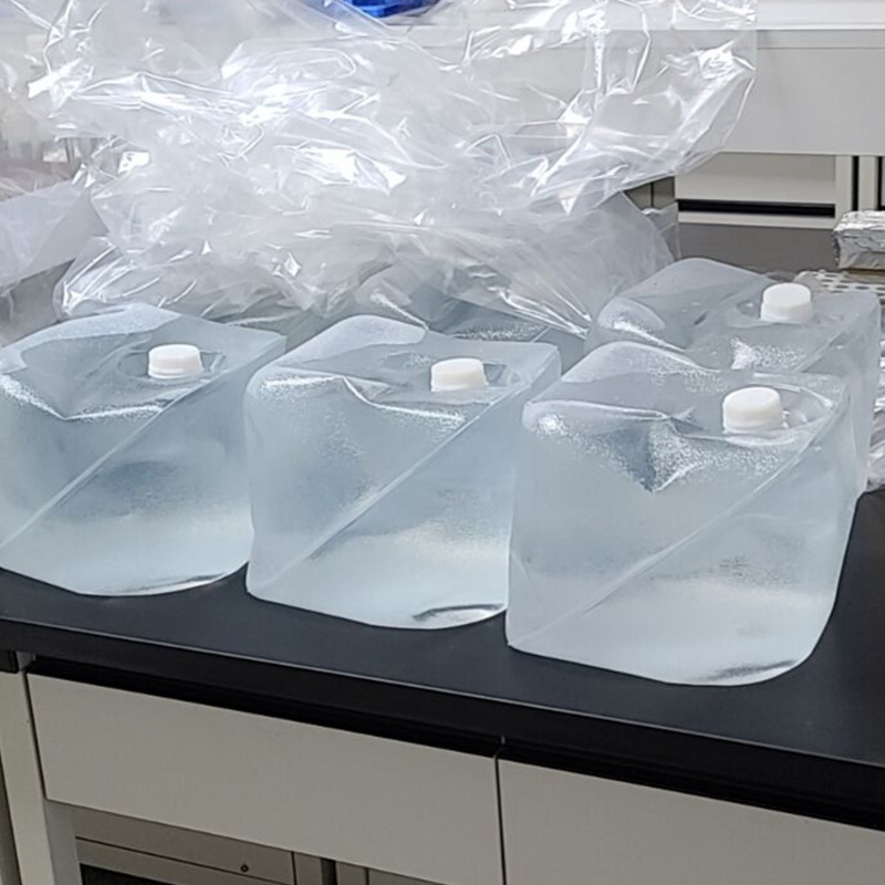 مشروبات صلصة الصويا خل عصائر حاويات مياه قابلة للطي من LDPE خالية من BPA
