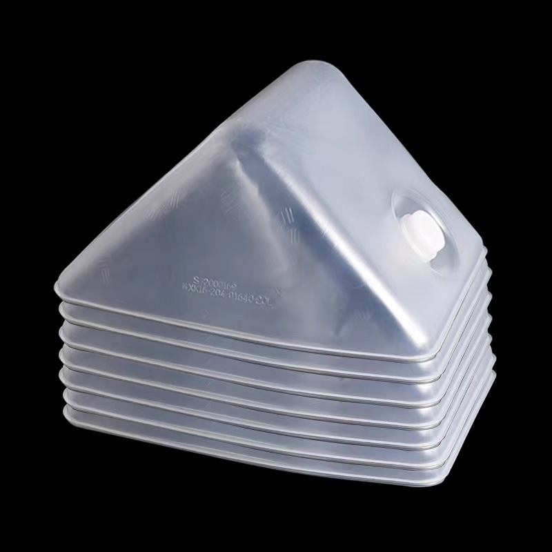 مشروبات صلصة الصويا خل عصائر حاويات مياه قابلة للطي من LDPE خالية من BPA