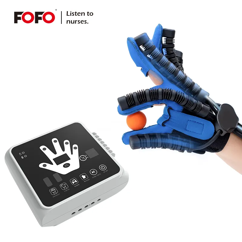 Entrenador de Recuperación de Dedos para Pacientes con Hemiplejía: Guantes Robóticos de Rehabilitación Post-Accidente Cerebrovascular