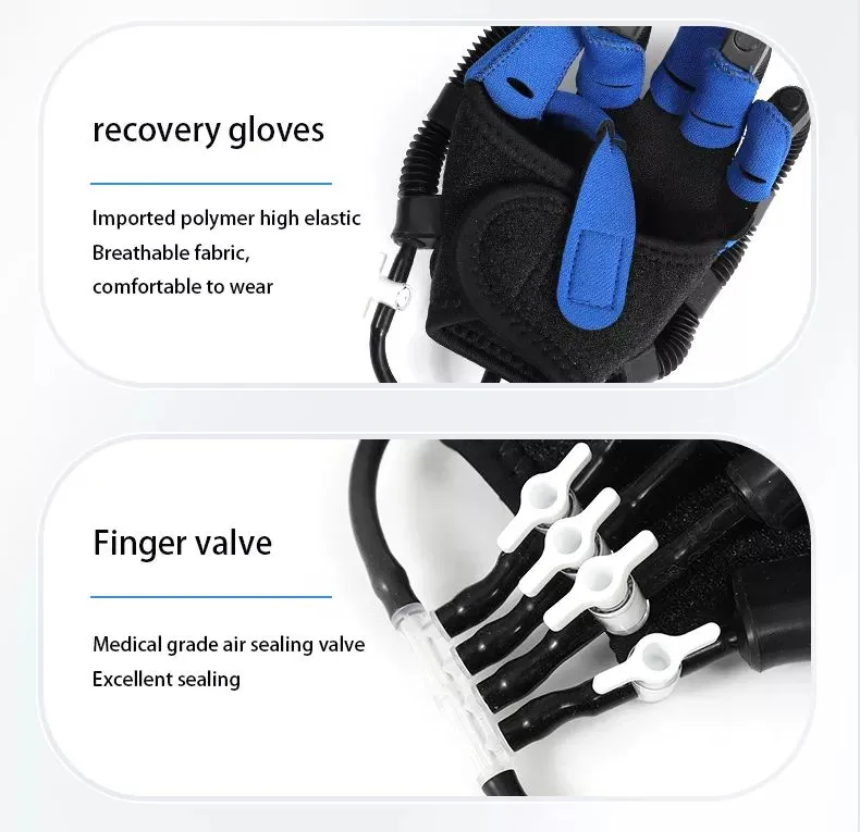 Máquina de guante de rehabilitación de mano, máquina de ejercicio de dedos