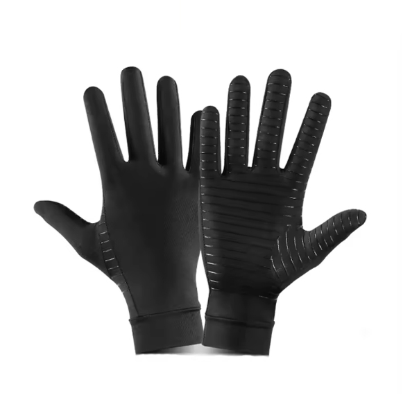 Guantes de compresión de cobre para soporte de artritis compatibles con pantallas táctiles