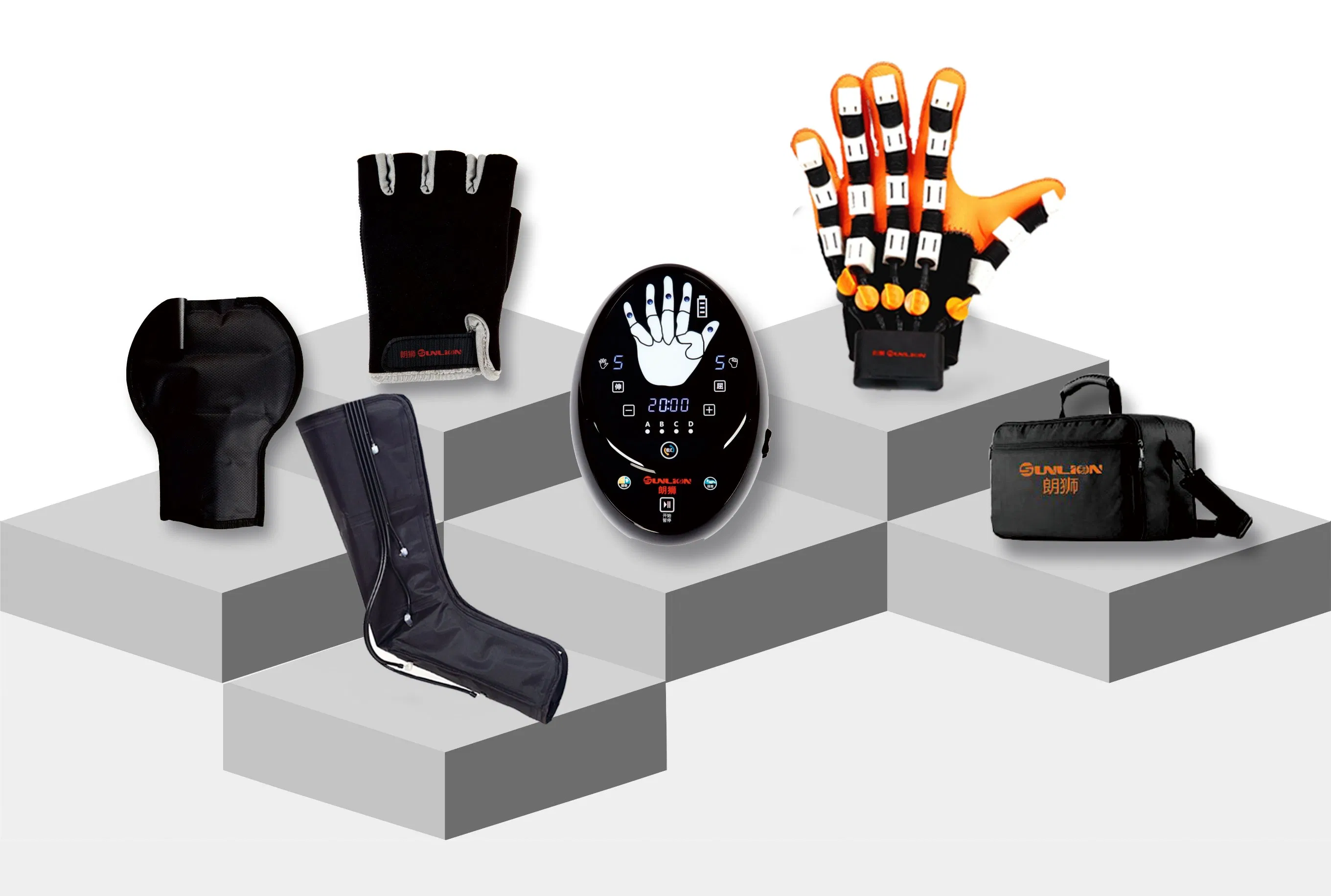 Dispositivo de rehabilitación de guantes robóticos automáticos para pacientes con parálisis por accidente cerebrovascular