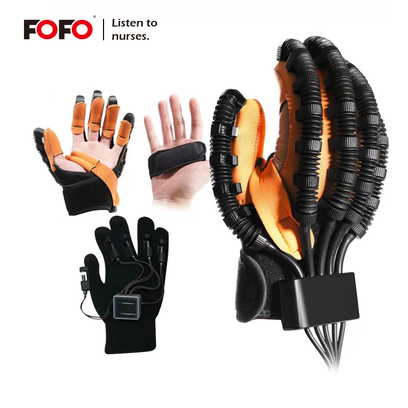 Guantes de rehabilitación para entrenamiento de dedos para pacientes con hemiplejía tras un accidente cerebrovascular