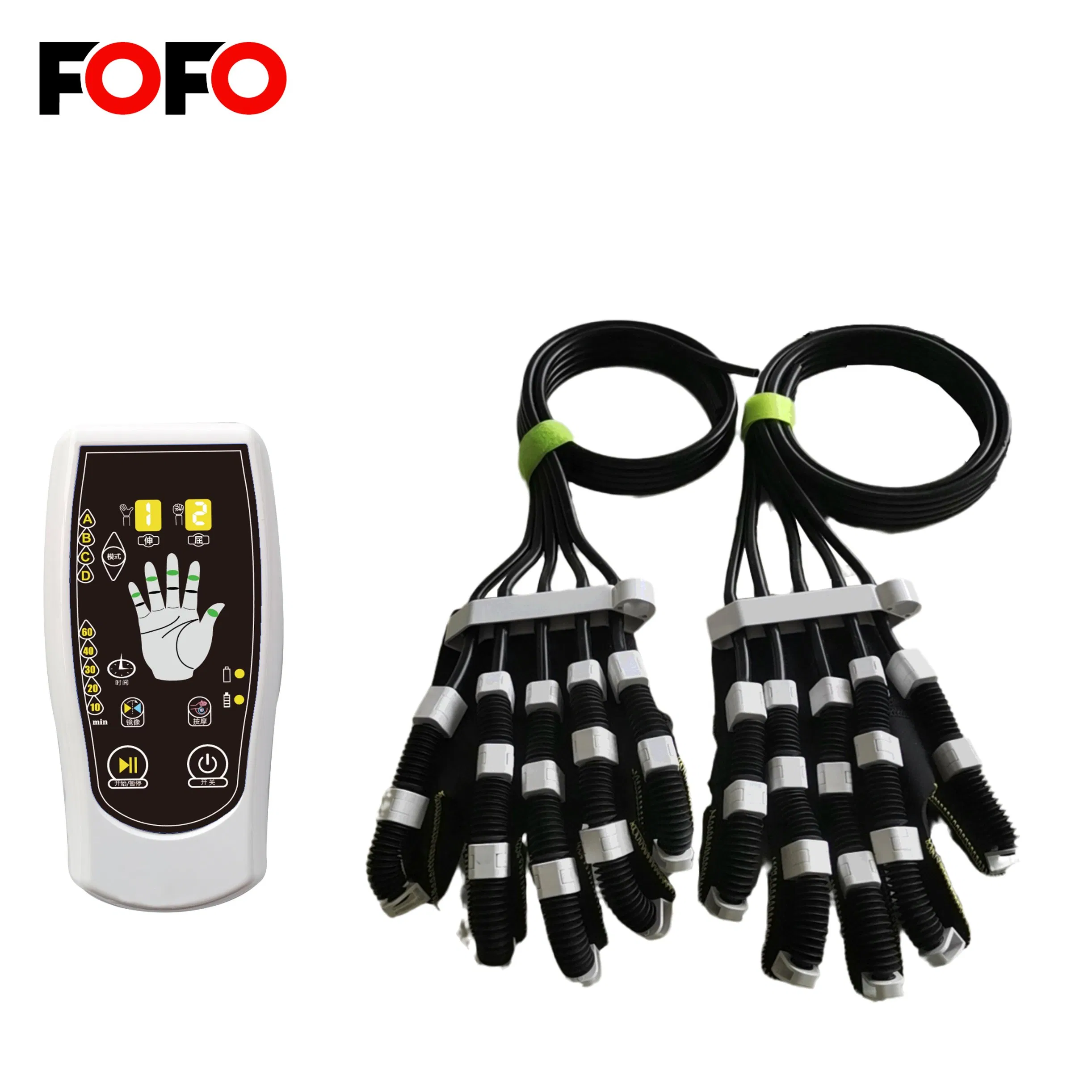 Guantes de entrenamiento para la recuperación de lesiones en el pulgar y la muñeca, apoyo para los dedos en la rehabilitación de accidentes cerebrovasculares