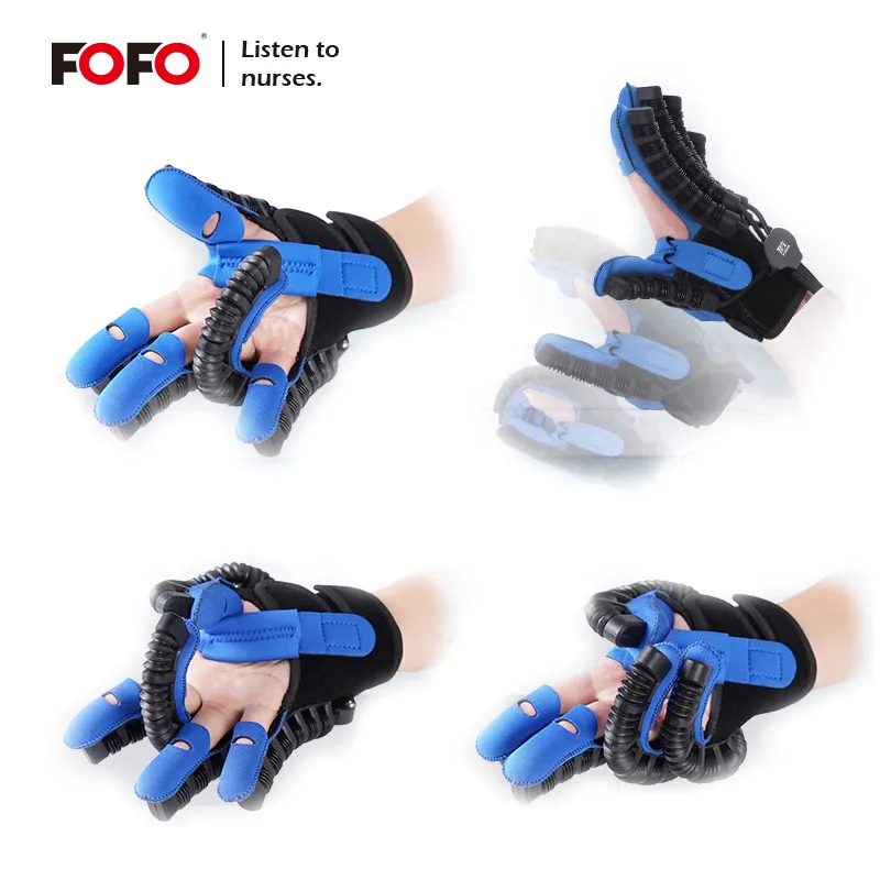 Entrenador de Recuperación de Dedos para Pacientes con Hemiplejía: Guantes Robóticos de Rehabilitación Post-Accidente Cerebrovascular