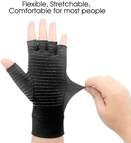 Guantes de compresión para ciclismo para alivio de artritis y soporte articular