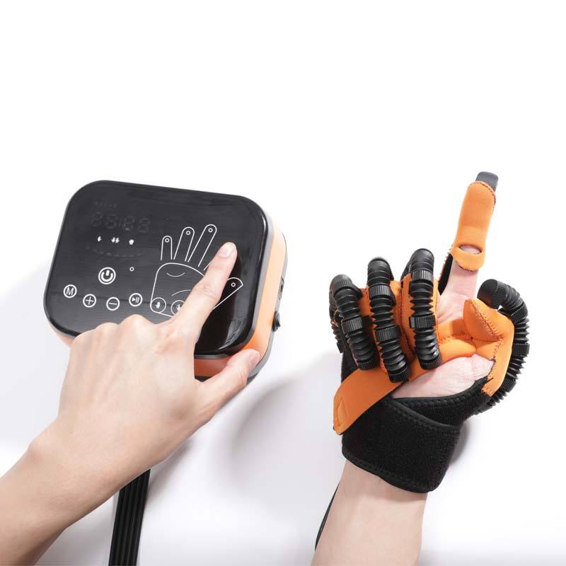 Entrenador de Función del Dedo Hemipléjico para el Hogar Guantes de Rehabilitación de Dos Manos