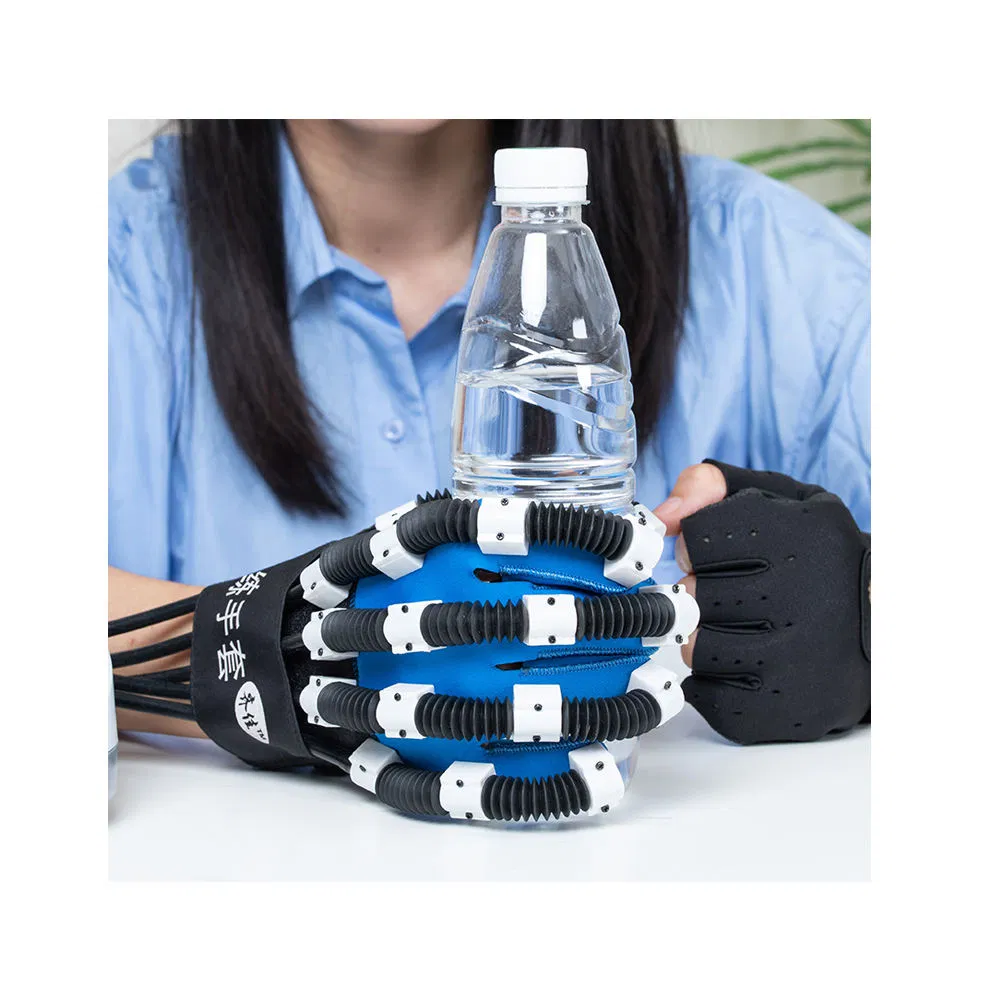Guantes de rehabilitación robótica para el hogar de edición estándar y equipo de rehabilitación física adecuado para todos los grupos de edad
