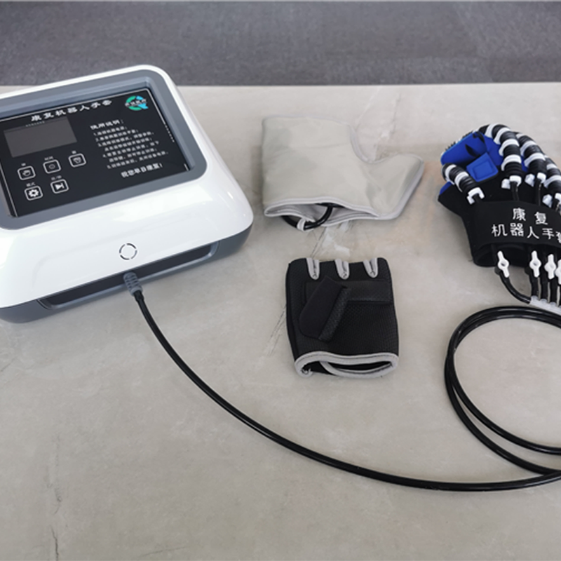 Sistema de Rehabilitación de Extremidades Ll con Guantes para Uso en Casa y Entrenamiento de Flexión y Extensión de Dedos en Terapia Física