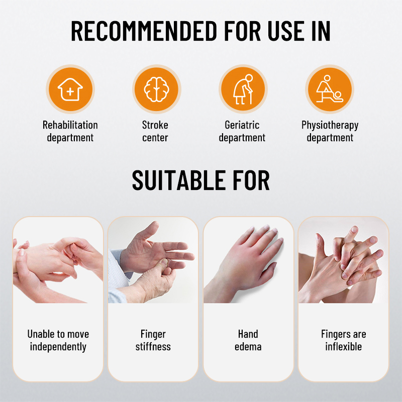 Guantes robóticos de rehabilitación de mano, guantes de rehabilitación robótica